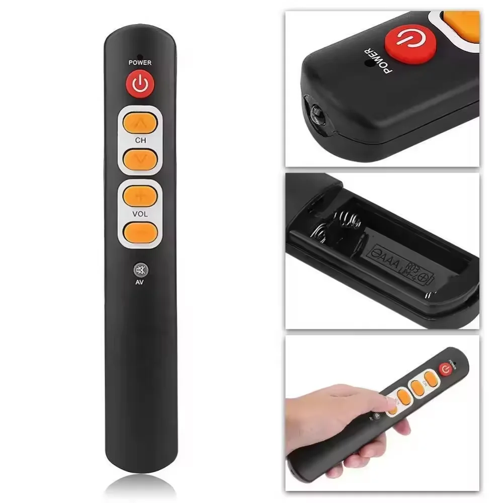 Universal 6 Key Learning Remote Control Leaning Infrared IR Remote Controller for Smart Android TV Box