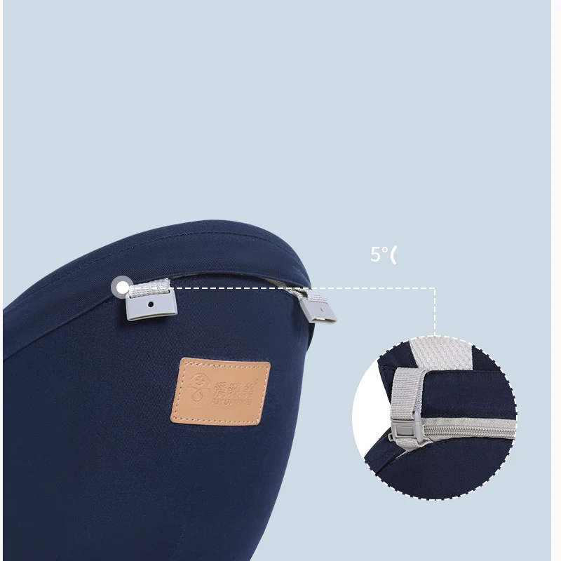 Portabebés 6 en 1 certificado de seguridad para recién nacidos a niños pequeños, ajustable y desmontable para bebés de 7 a 50 libras, para todas las estaciones, perfecto para ir de compras y - details 5