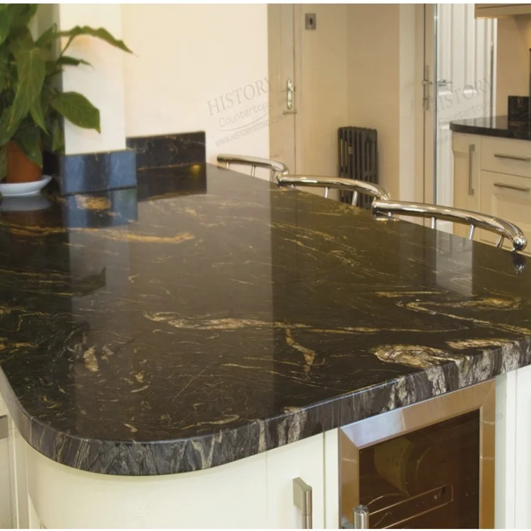 product black   worktops flooring tiles  wal cosmic slabs brazil polished black slabs granite-5