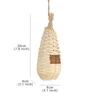 Bamboo woven gourd bird nest 8*20cm