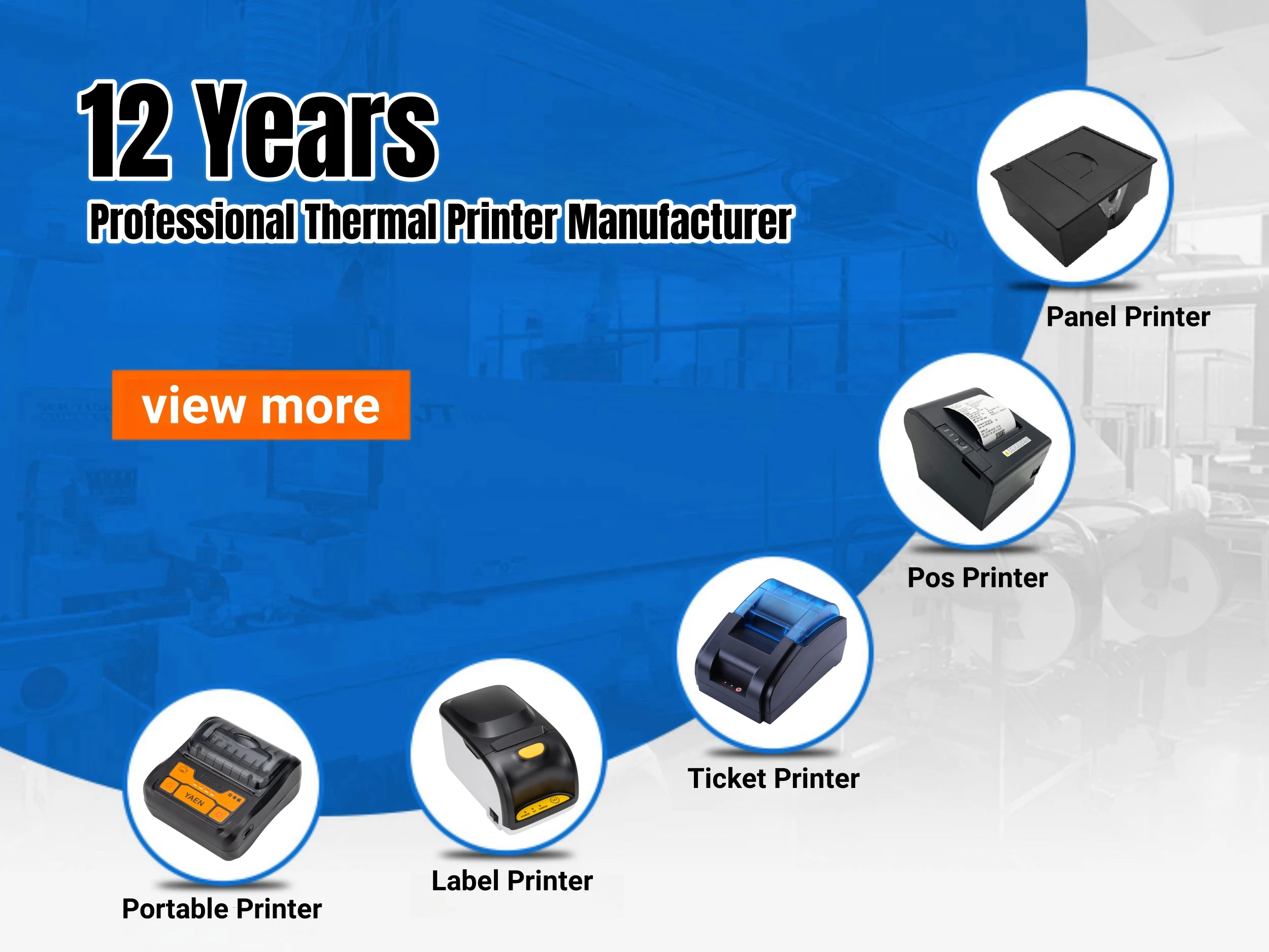 Blue Tooth Thermal Printer Pt210 58mm Mini Portable Thermal Printer