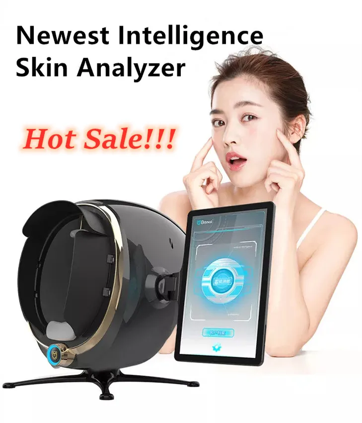 Artificial Smart Skin Analyzer Advanced Facial Wrinkles Pigment