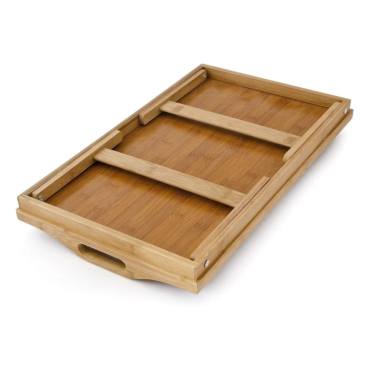 Solid Wooden Tray Table And Bed Tray For Breakfast And Coffee With