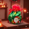 Bolsa de manzana (bolsa verde con letras de colores)
