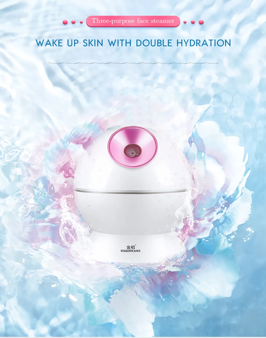 Kskin Hot & Cool Facial Steamer With Ionic Manufacture Directly Sales Accept Oem&odm High