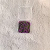 Paquete de caja pequeña colorida color morado