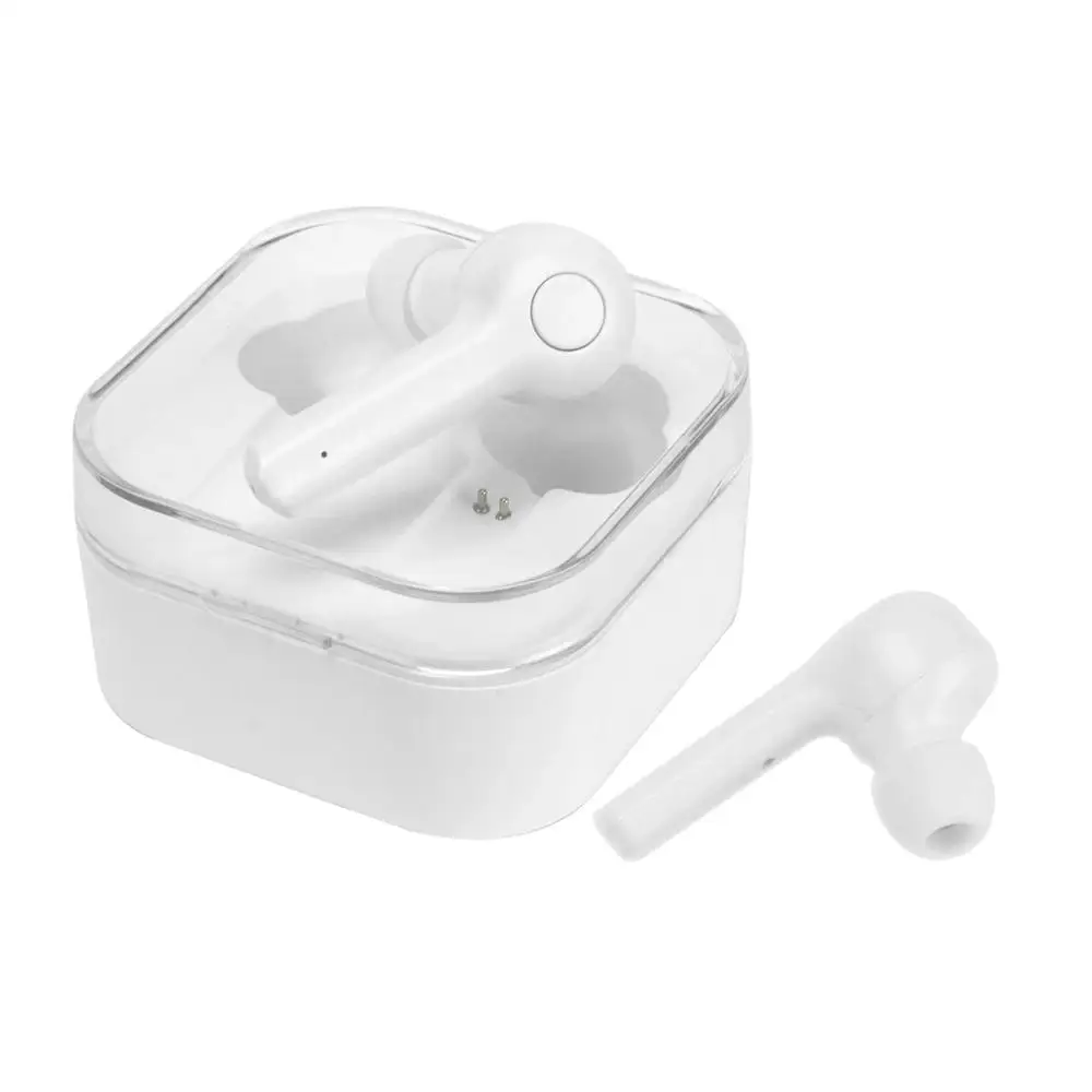 Wireless Charging TWS Mini Cube Bluetooth Wireless Transparent Auriculares Earphone Headphone