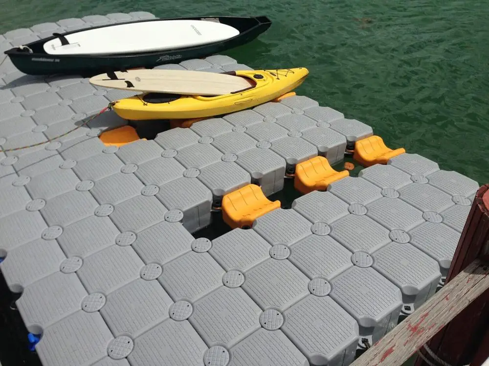 Floating Boat Dock Pontoon Cubes Jet Ski Dock Bridge Platform Swimming Pool