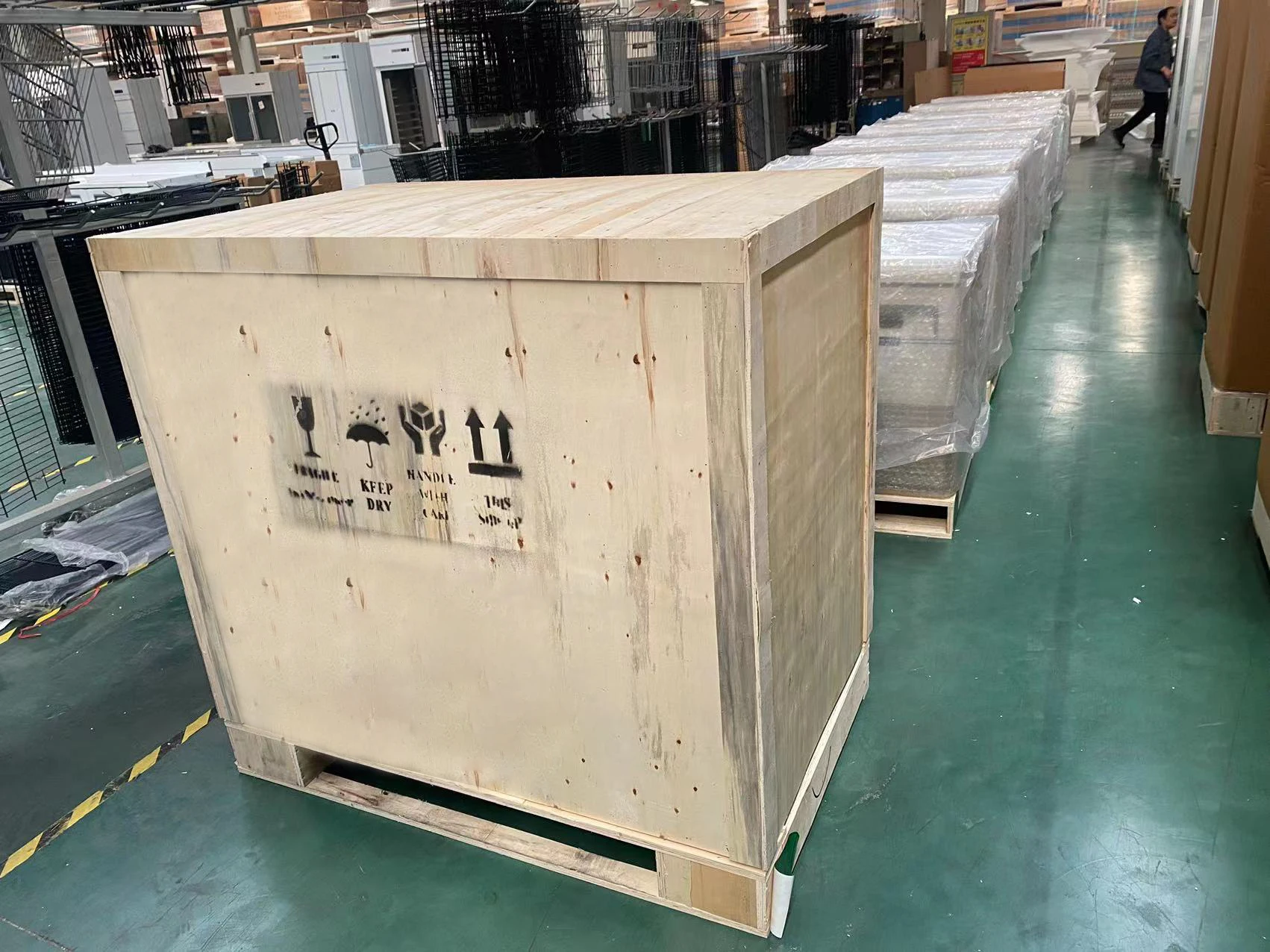 Hot Food Hotel Warehouse Assembly Shelves Steel Supermarket Storage ...