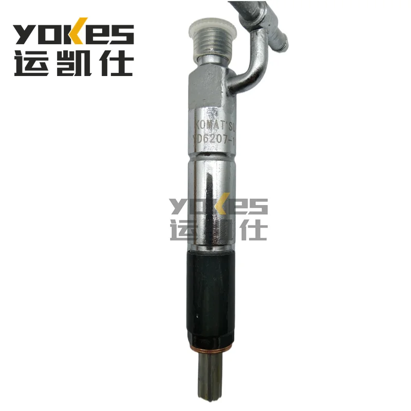 6D95 Engine Fuel Injector Nozzle Assembly 6207-11-3100 for PC200-6 ...