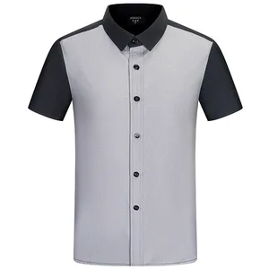 Women's Summer Professional Restaurant Waitress Uniform Short Sleeve Shirt Set for Hotel Front Desk Cashier Accessories