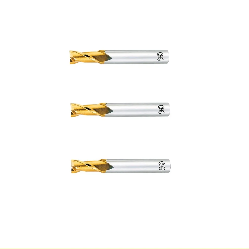 タフジャパンOSG切削工具HSSエンドミルEX-TIN-EDS TiN