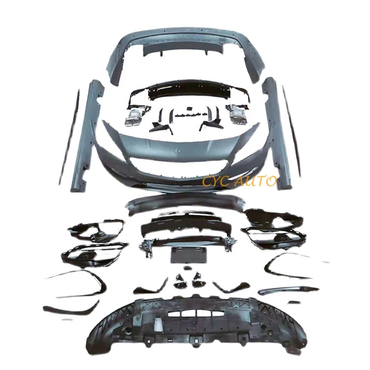 For 2013-15 Mercedes-Benz CLA Class W117 ABS Front Bumper Plating Decor Cover 