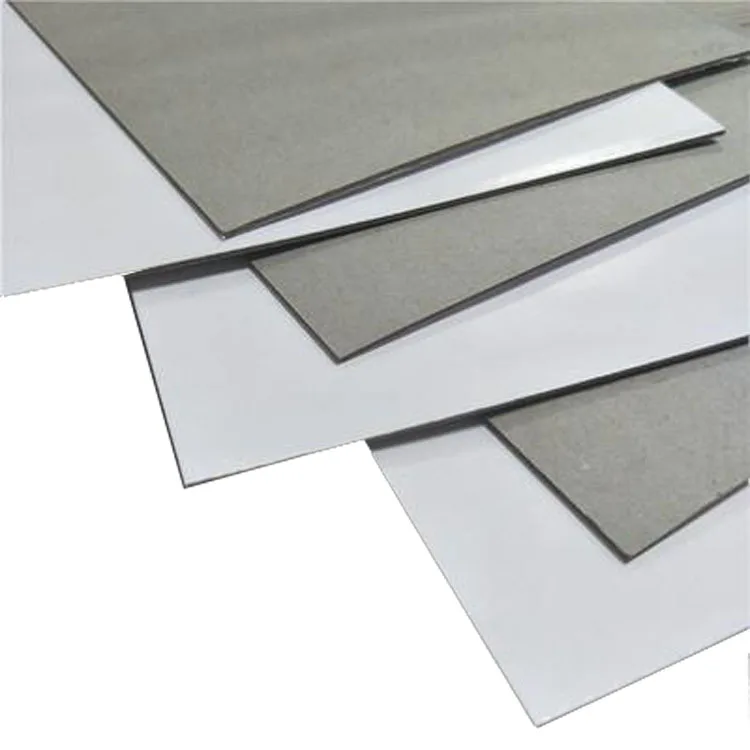 Industrial Use Moisture Proof Single Side Coated Grey Back Duplex Board Paperboard