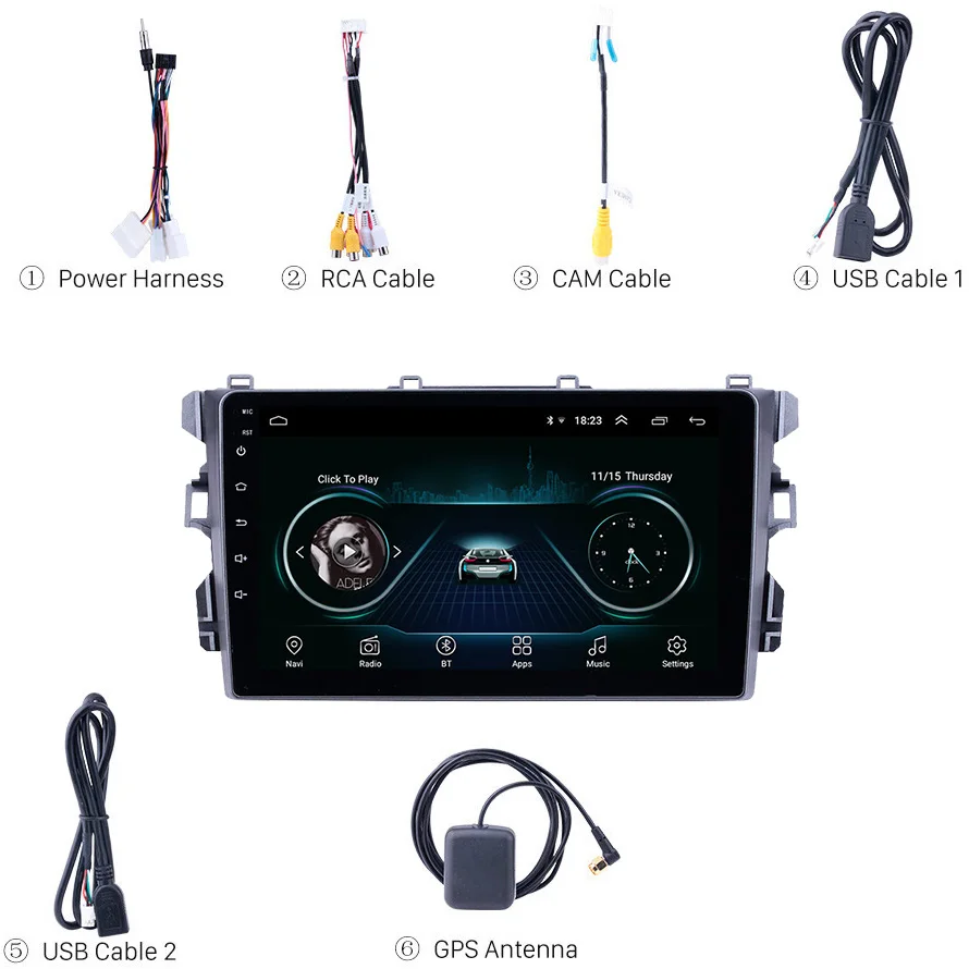 Android Car Multimedia Player for BYD G3 Car Radio GPS Navigation DVD Player Mp5 Auto Stereo Head Unit
