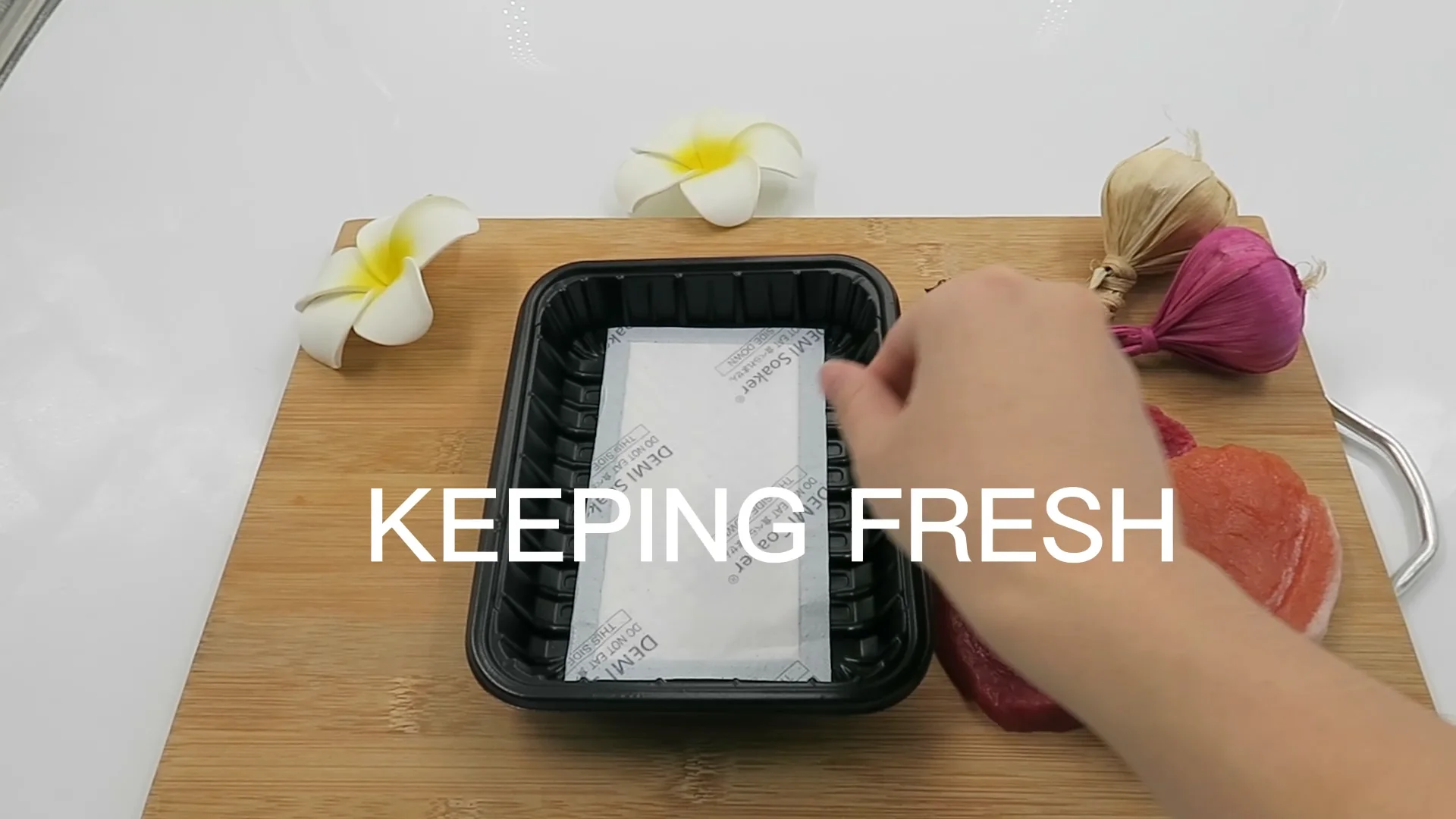 Cold Chain Packing Absorbent Fruit Meat Pad Soaker Chicken Food Cherry Sap Meat Pad Absorbent