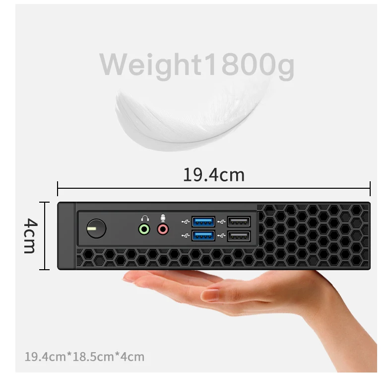 Intel Celeron N5095 Mini Pc Type-C Win11 Itx Gaming Micro Computer N5095 Cpu Linux Office Ultra Small Desktop PC
