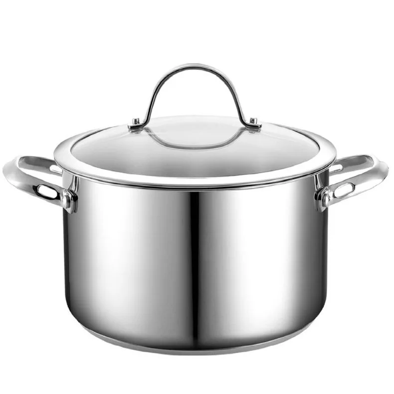 Современная Подающая Промышленная большая кастрюля из нержавеющей стали, 3 уровня, кастрюля для супа и стока, стильный набор кастрюль для приготовления пищи, контейнер для подогрева супа
