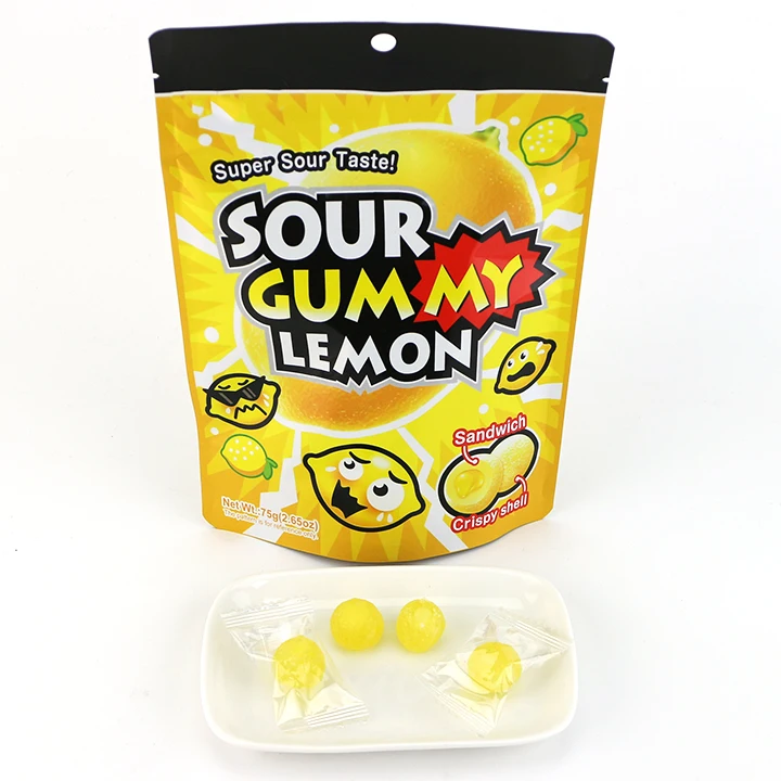 Crunchy gummy
