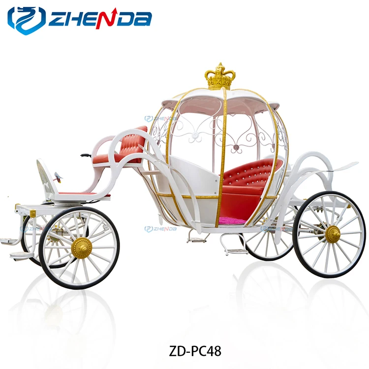 Special Transportation/Electric Sightseeing horse drawn  cart/Electric Pumpkin Horse drawn Carriage