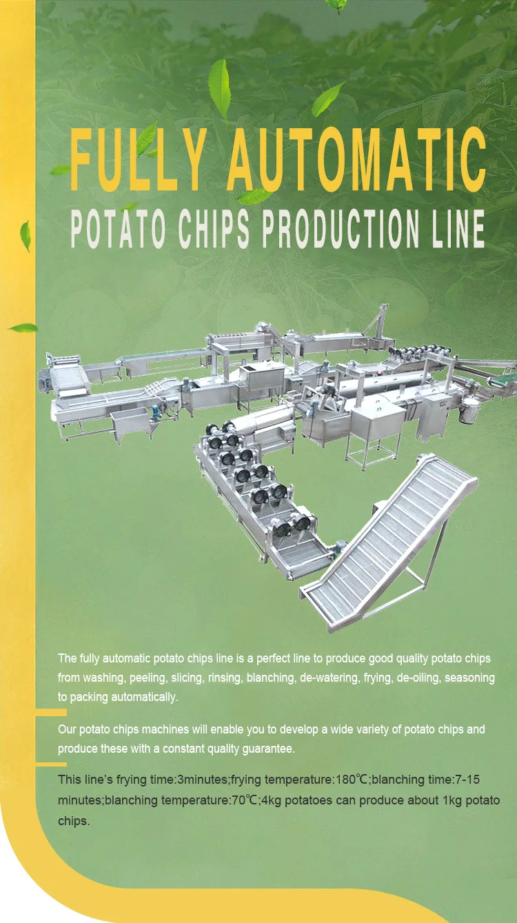 Automatic Pringles Potato Machine Plant Cost Manufacturing Potato Chips Making Equipment Buy