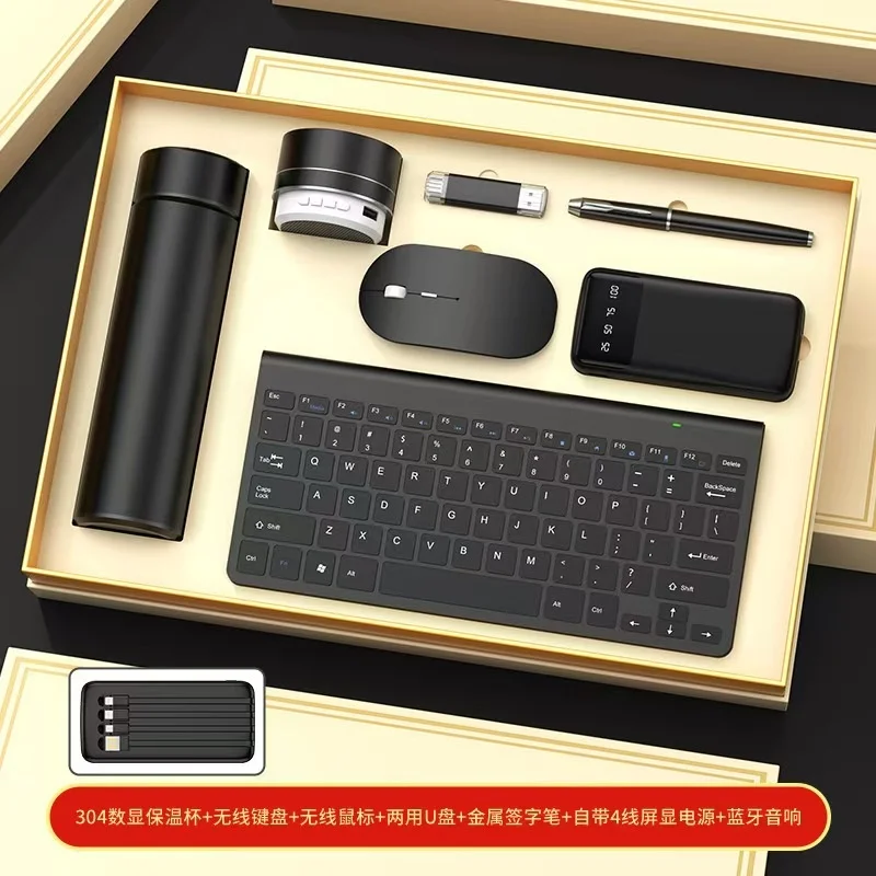 Business Gift Set Customized Keyboard Logo, Customer Employee Souvenir, and Souvenir Gift preview 2