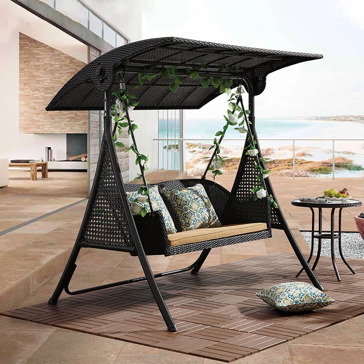 Alibaba Steel Rattan Rocking Chair Alibaba Seat For Outdoor Swing