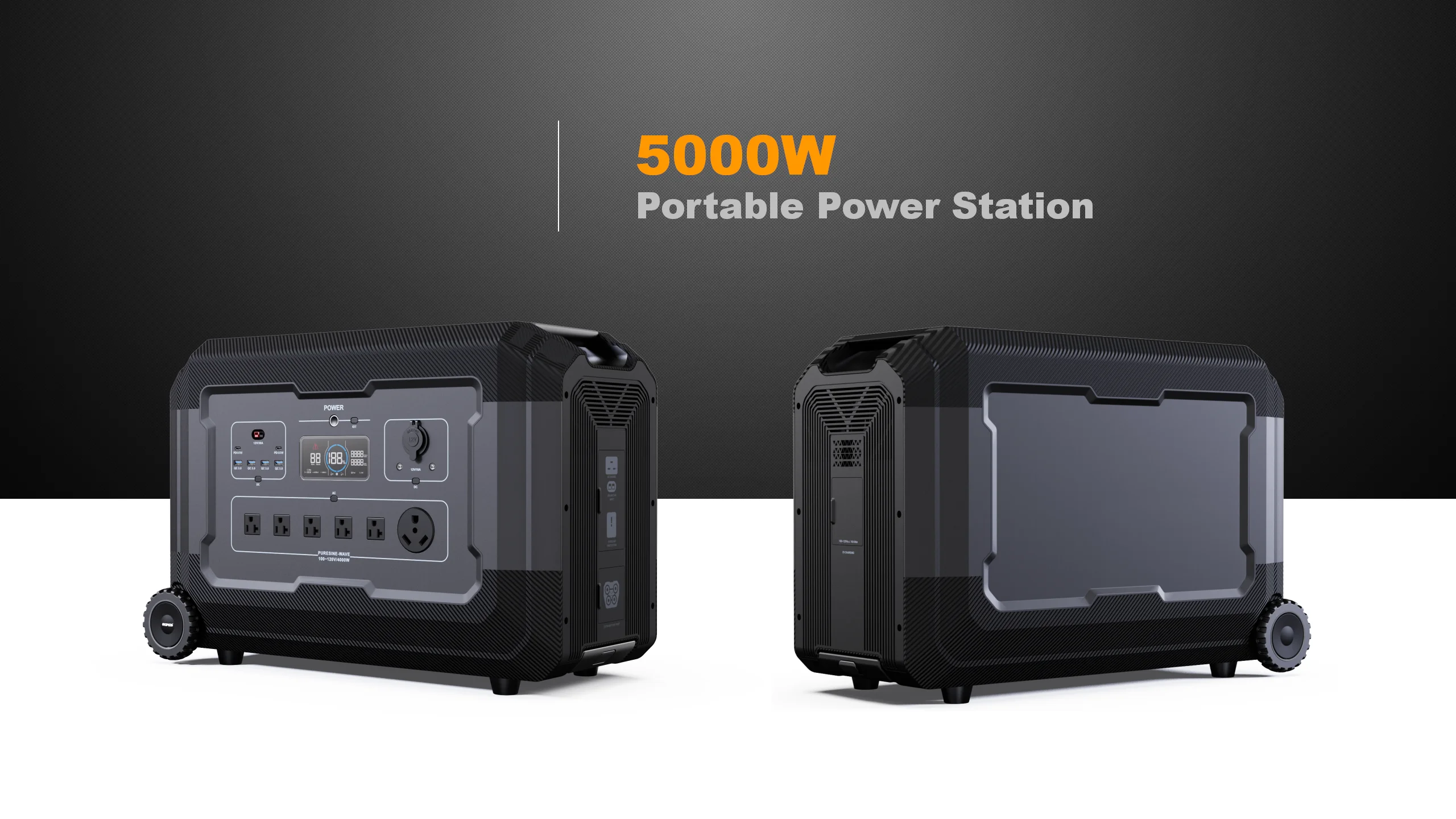 product 5000w emergency all in one camping solar generator portable power station bank-26