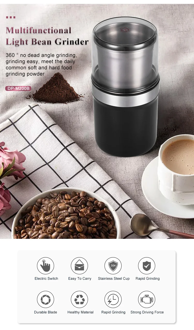 Espresso Professional Coffee Bean Grinder Grinding Commercial