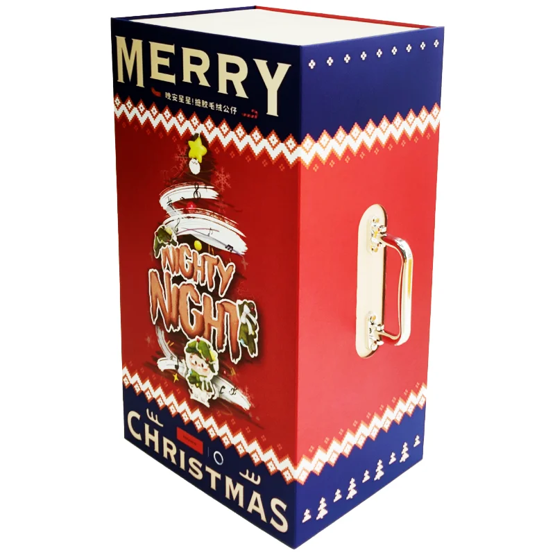 2025 High Quality Recycled Magnetic Flip Packaging Paper Box Strong with Embossing and Matt Lamination Folder Type