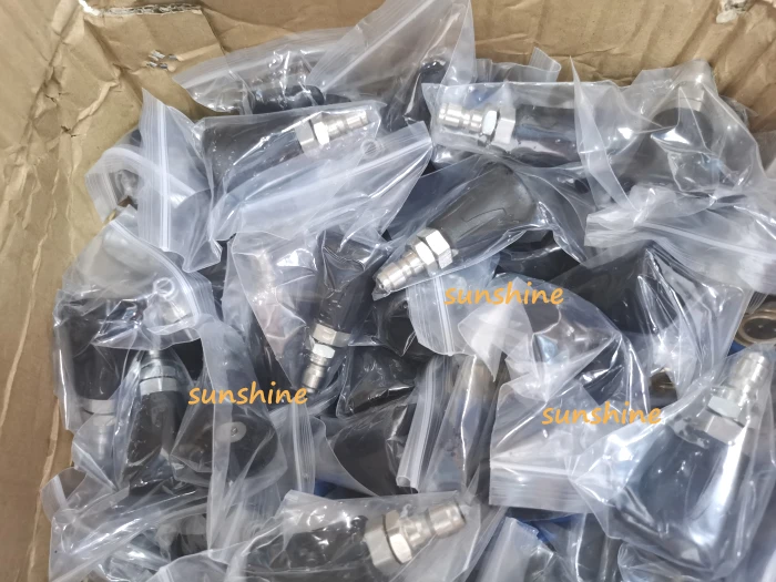 Ss High Pressure Water Gun Nozzle Household Commercial Washer 1/4 Quick Connector Stainless