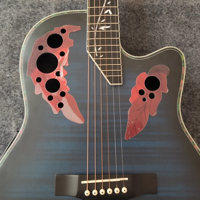 Ovation Acoustic Electric Guitar with Spruce Top & OEM