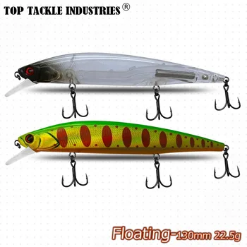 Long-Cast Floating Minnow 130mm 225g Artificial Hard Bait Jerkbait Plastic Lifelike Without Hooks – Minnow – view 5