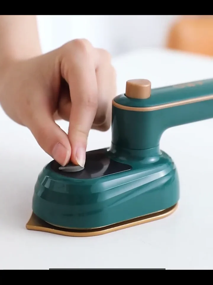 220v Small Portable Cordless Folding Steam Iron,Travel Garment Steamer