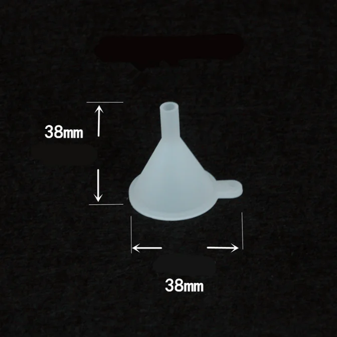 38*38 мм Маленькая силиконовая пластиковая воронка, мини-инструмент для заполнения бутылки