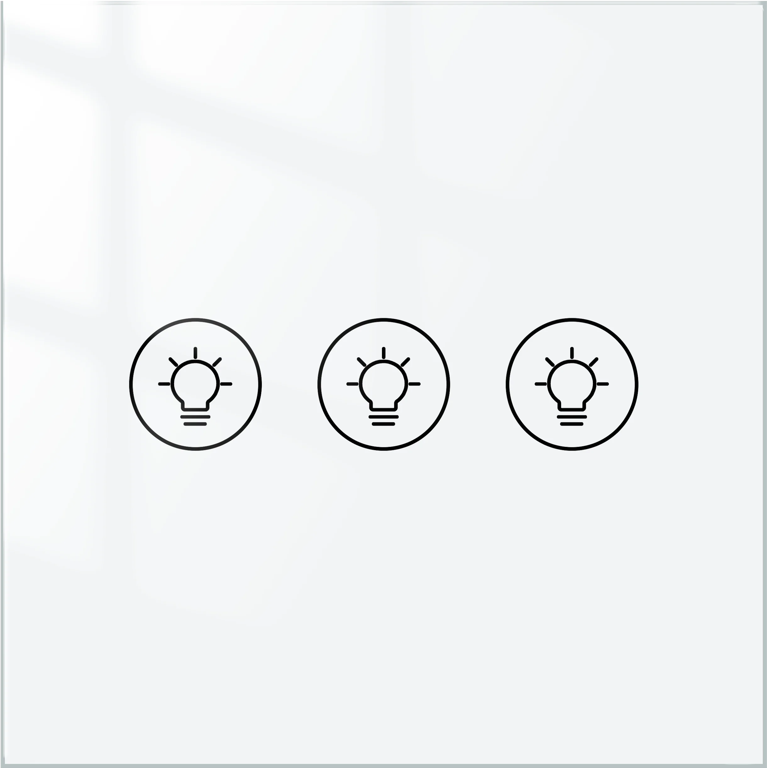 EU/UK Zigbee Tuya Wiif 1/2/3 gang Home Touch More Gang Dimmer Switch APP Remote Control Dimmer Timing Switch