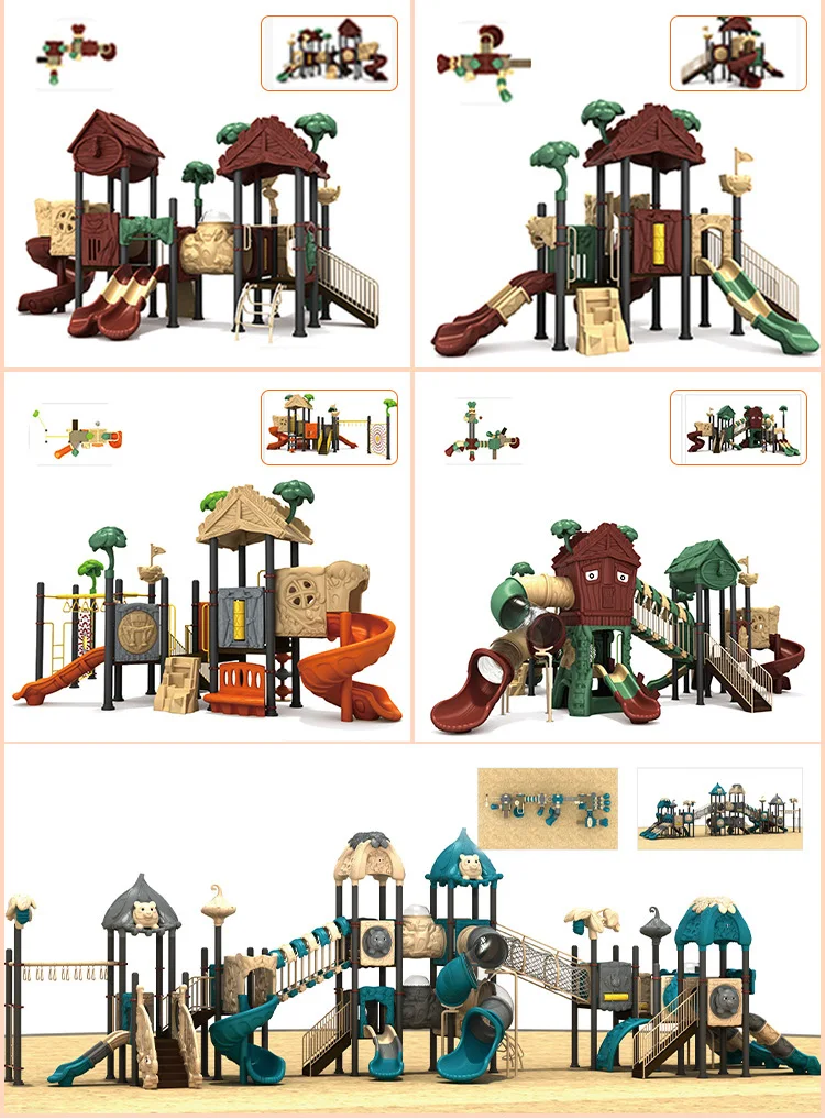 Commercial Children Plastic Amusement Park School Game Playground Toys