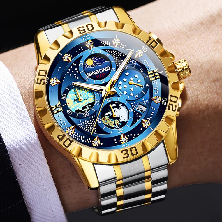 Alibaba.com: Binbond B3225 Luxury Fashion Watch, Waterproof