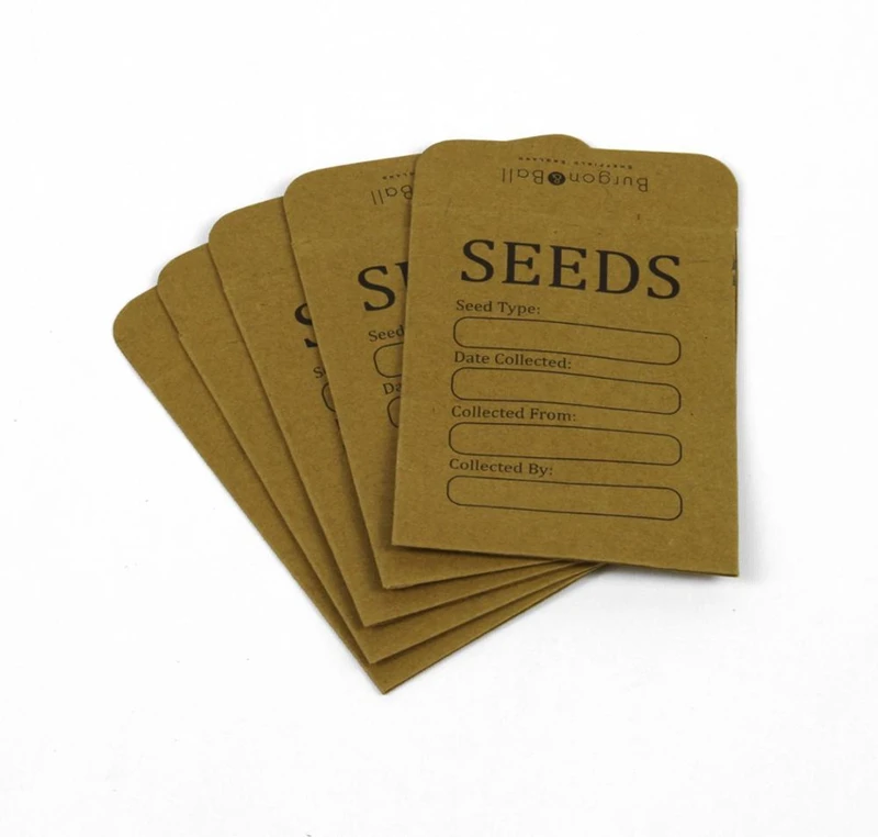 Wholesale Custom Printed Mini Recyclable Brown Kraft Paper Coin Stamps ...