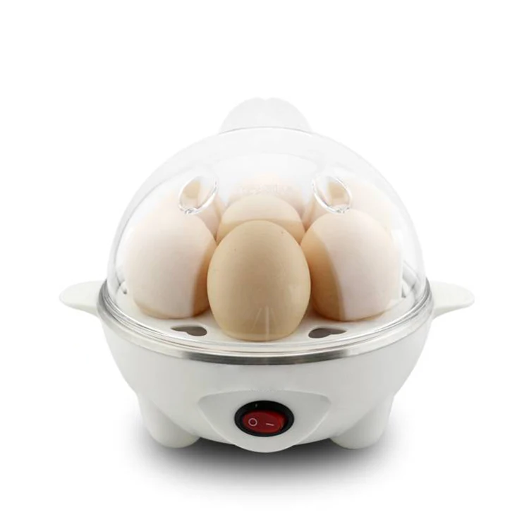 Multi functional 220V Hard Boiled Round Shape Silicone Household Egg Steamer Vertical Dash Rapid Egg Cooker