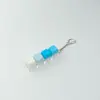White to blue gradient