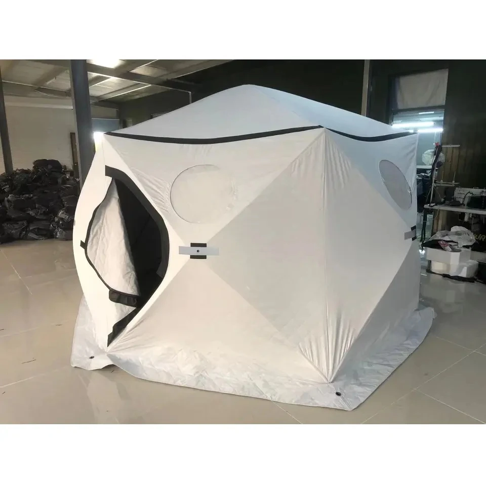Outdoor Sauna Ice Tent Portable Sauna With Stove Tent Winter Snow Ice