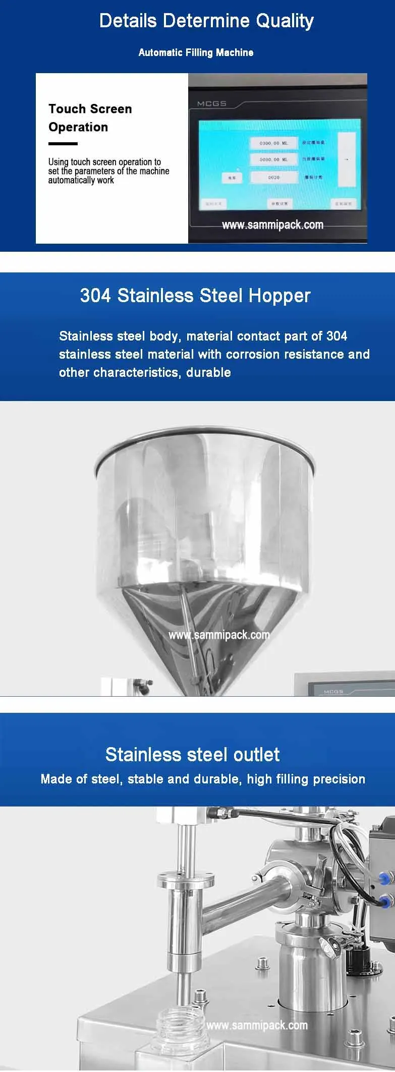 Αυτοματοποιημένο κινητήρα σερβο θερμή σάλτσα κέτσαπ μαρμελάδα βάζο λοσιόν καλλυντική κρέμα σαμπουάν μέλι μπουκάλι υγρό πάστα γεμίζει το μηχάνημα 4