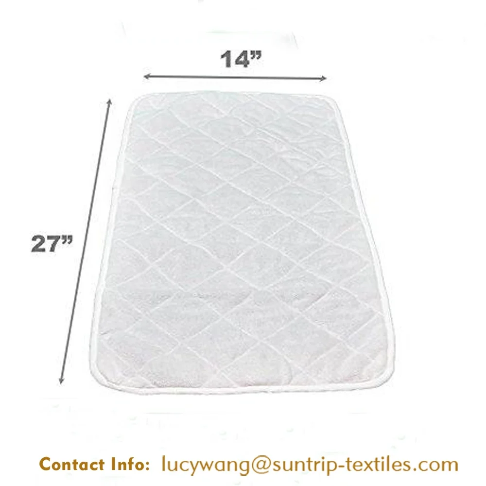 Premium Baby Diaper Soft Quilted Bamboo Waterproof Changing Pad Liners