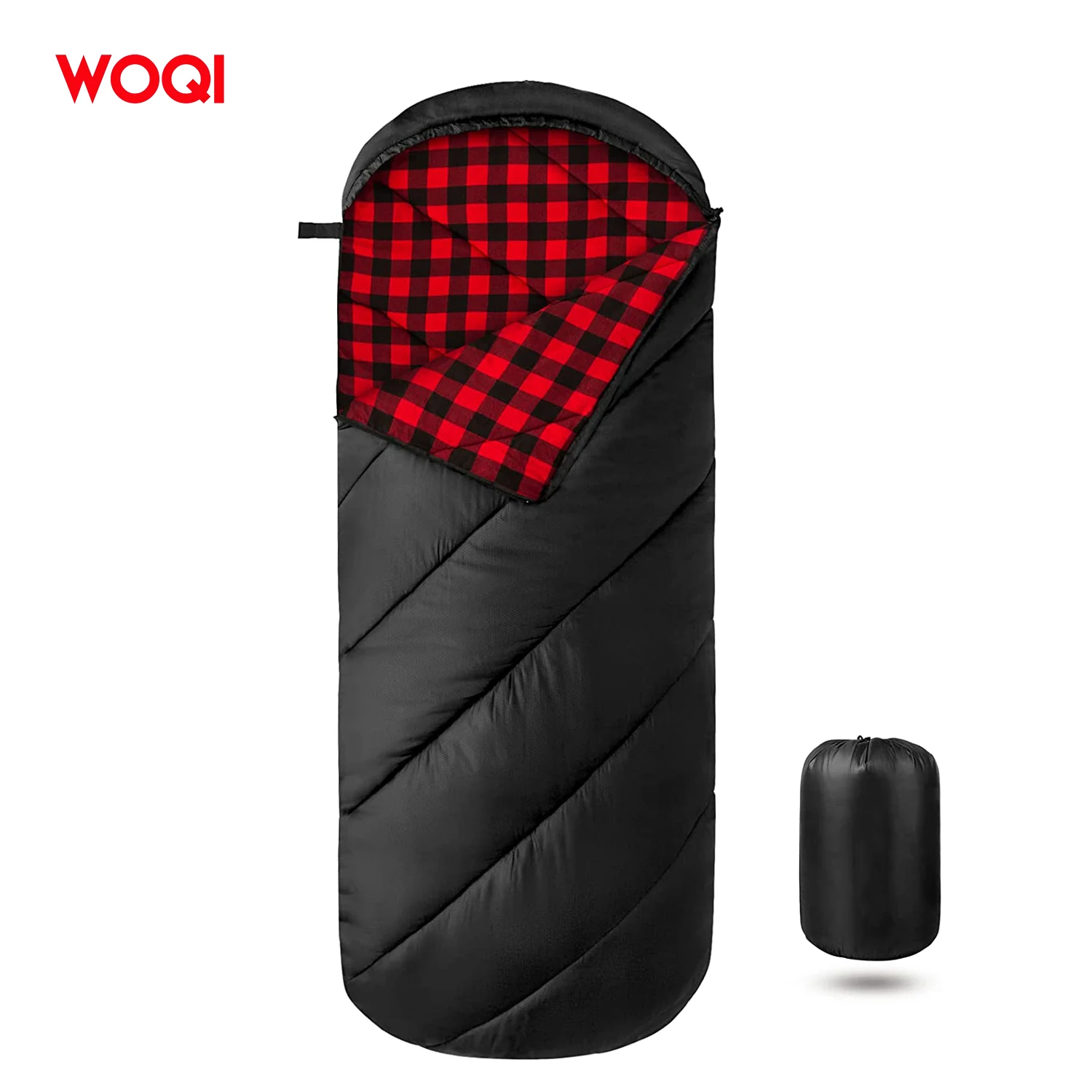 Woqi Outdoor Inflatable Waterproof Camping Sleeping Pad Small Pack Size