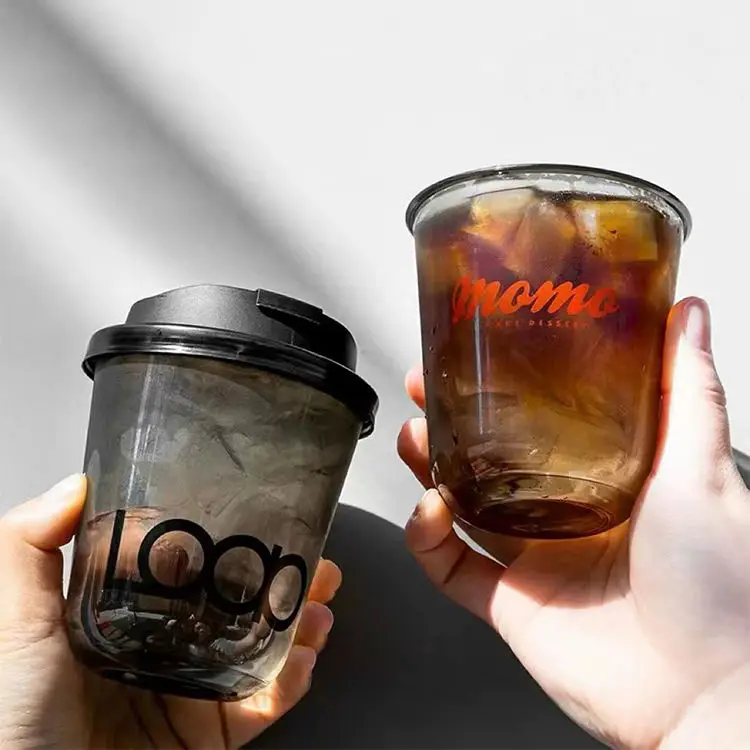 24 oz Custom Printing Wholesale Party PET PLA PP Plastic Cup Biodegradable Sa Kapi