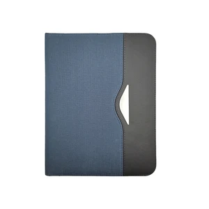 2026 Custom A3 Business Presentation Folder New Custom Conference Notebook Organizer with PU Leather Notebooks and Folder