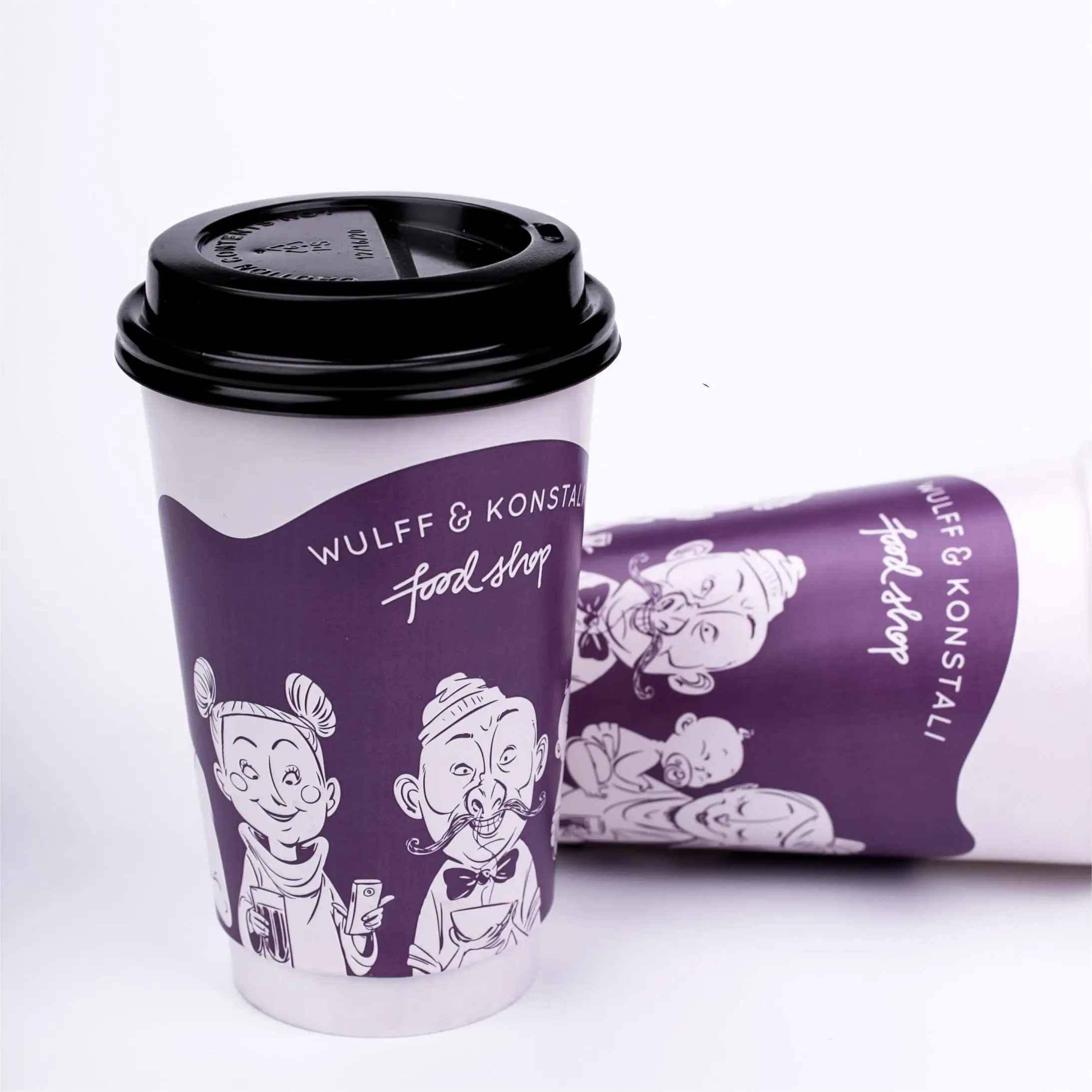 4oz 7oz 8oz 12oz 16oz Custom Eco Friendly Disposable Biodegradable PLA ...