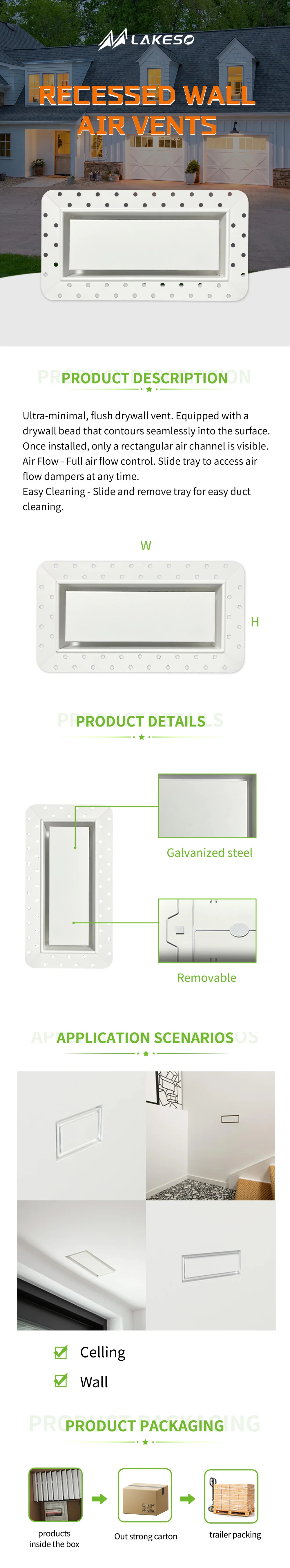 Duct Fan Boosters, HVAC, Wall, Ceiling - detail 2