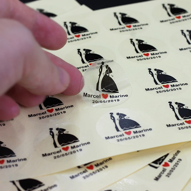 100 Custom Stickers - Personalized Logo/Image Labels For Business, Weddings, Parties (3x3 Inch Square) - View #9
